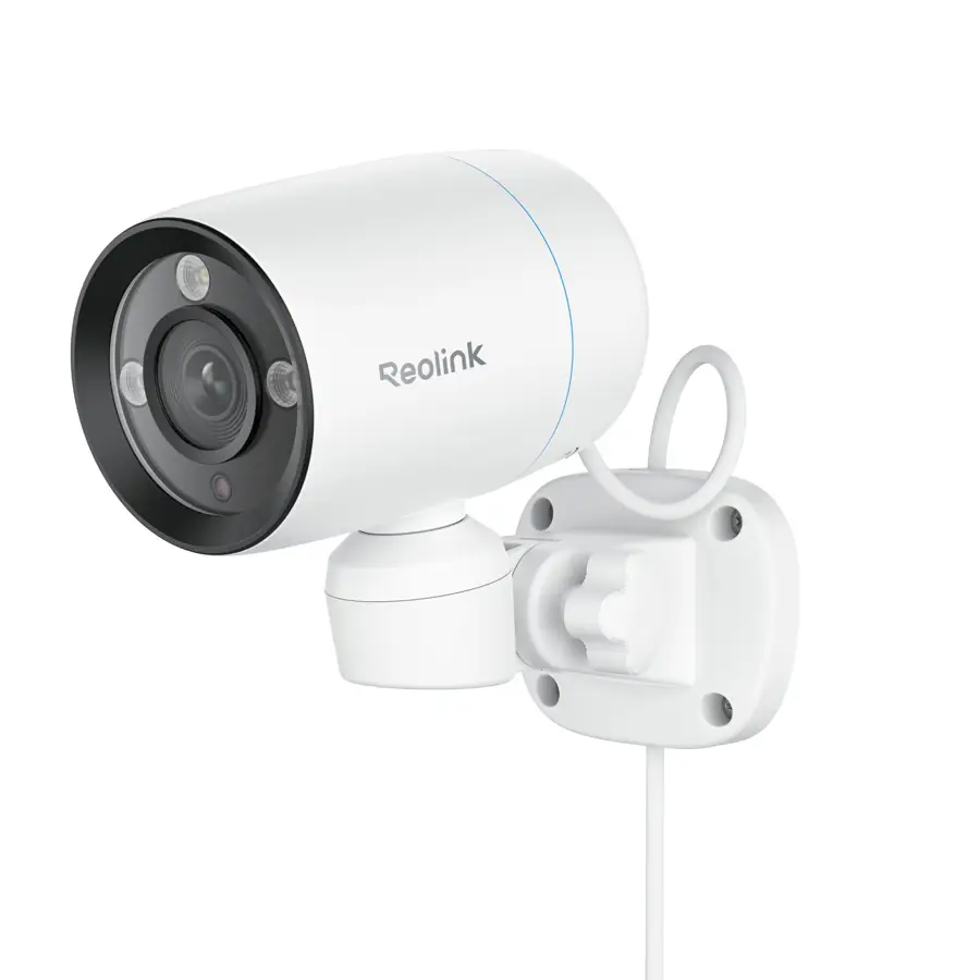 Bullet camera on adjustable mount